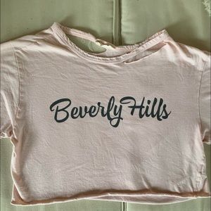 LA Hearts PACSUN “Beverly Hills” crop top